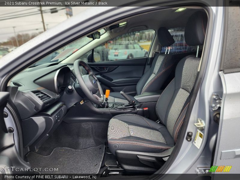 Front Seat of 2021 Crosstrek Premium