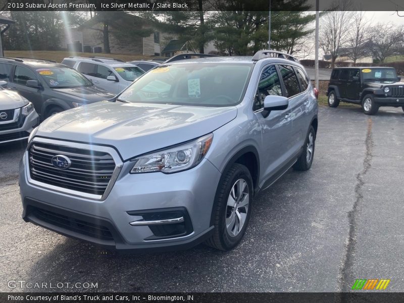 Ice Silver Metallic / Slate Black 2019 Subaru Ascent Premium