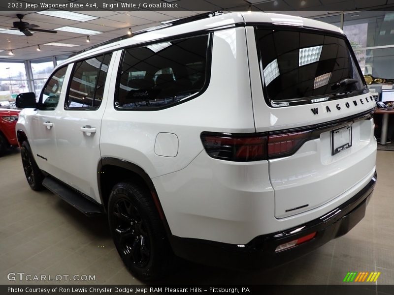 Bright White / Global Black 2023 Jeep Wagoneer Base 4x4