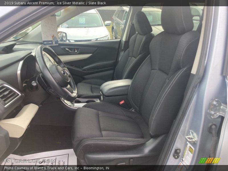 Ice Silver Metallic / Slate Black 2019 Subaru Ascent Premium