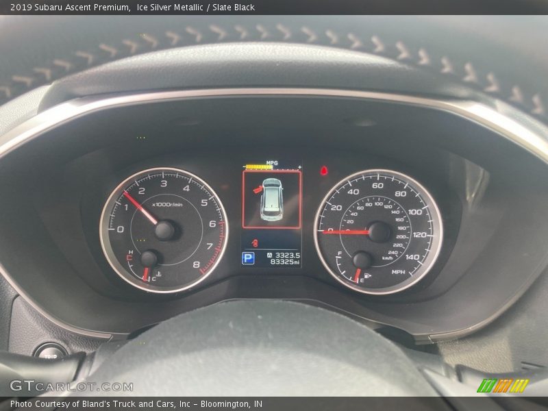 Ice Silver Metallic / Slate Black 2019 Subaru Ascent Premium