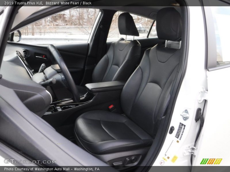 Blizzard White Pearl / Black 2019 Toyota Prius XLE