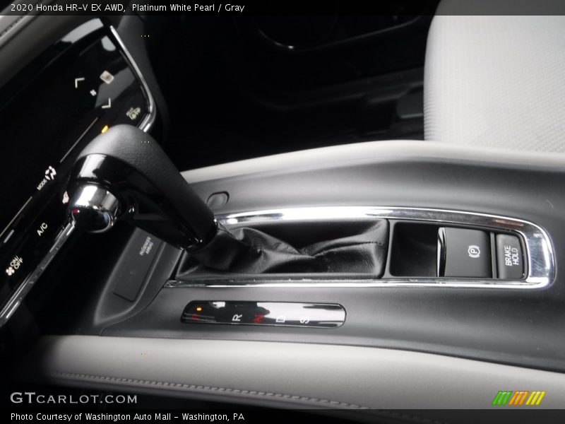 Platinum White Pearl / Gray 2020 Honda HR-V EX AWD