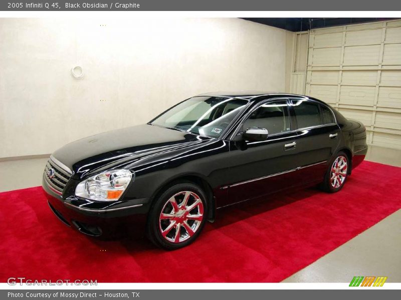 Black Obsidian / Graphite 2005 Infiniti Q 45