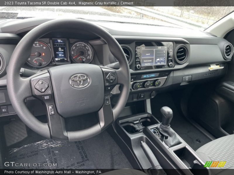 Magnetic Gray Metallic / Cement 2023 Toyota Tacoma SR Double Cab 4x4
