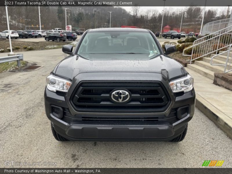 Magnetic Gray Metallic / Cement 2023 Toyota Tacoma SR Double Cab 4x4