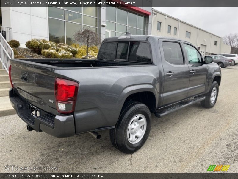 Magnetic Gray Metallic / Cement 2023 Toyota Tacoma SR Double Cab 4x4