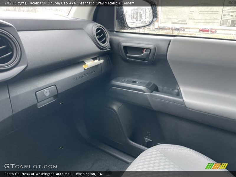 Magnetic Gray Metallic / Cement 2023 Toyota Tacoma SR Double Cab 4x4