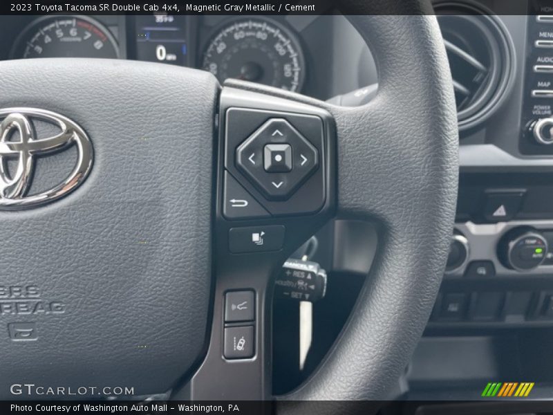 Magnetic Gray Metallic / Cement 2023 Toyota Tacoma SR Double Cab 4x4