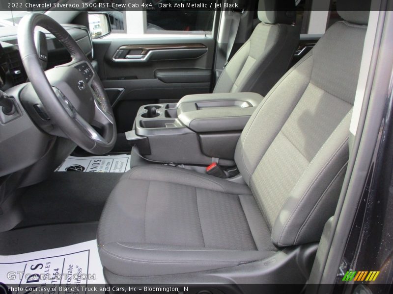Dark Ash Metallic / Jet Black 2022 Chevrolet Silverado 1500 RST Crew Cab 4x4
