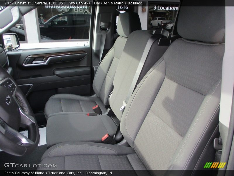 Dark Ash Metallic / Jet Black 2022 Chevrolet Silverado 1500 RST Crew Cab 4x4