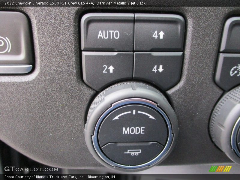 Dark Ash Metallic / Jet Black 2022 Chevrolet Silverado 1500 RST Crew Cab 4x4