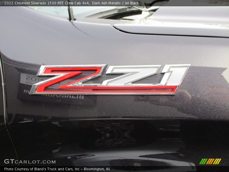 Dark Ash Metallic / Jet Black 2022 Chevrolet Silverado 1500 RST Crew Cab 4x4