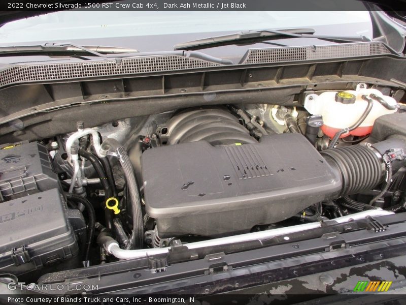 Dark Ash Metallic / Jet Black 2022 Chevrolet Silverado 1500 RST Crew Cab 4x4