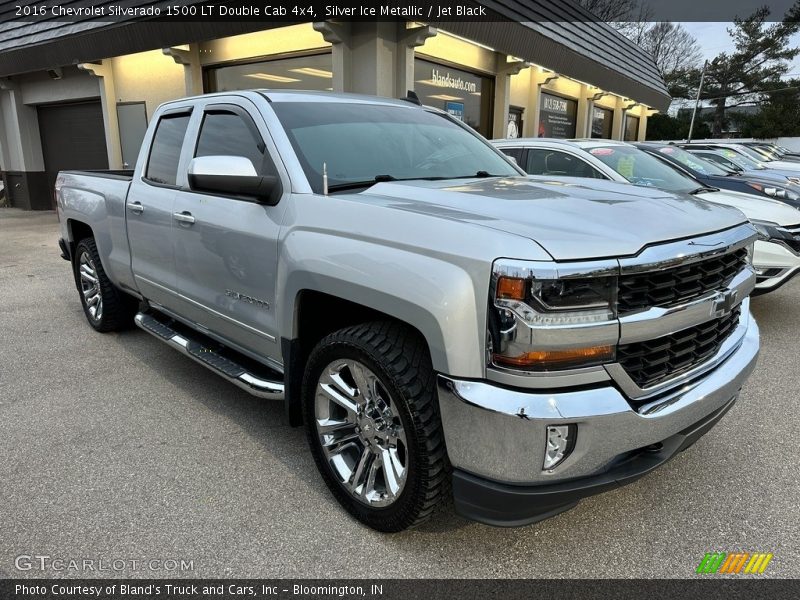  2016 Silverado 1500 LT Double Cab 4x4 Silver Ice Metallic