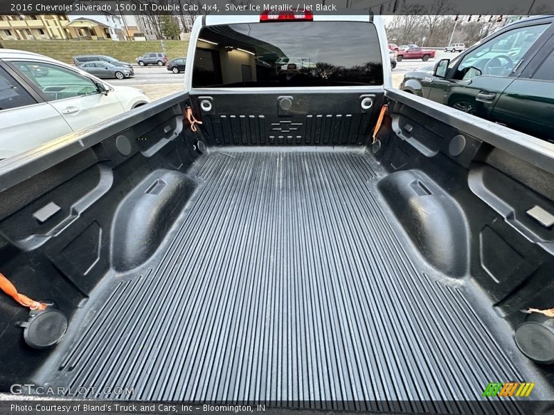 Silver Ice Metallic / Jet Black 2016 Chevrolet Silverado 1500 LT Double Cab 4x4