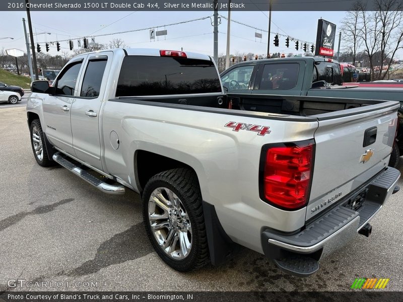  2016 Silverado 1500 LT Double Cab 4x4 Silver Ice Metallic
