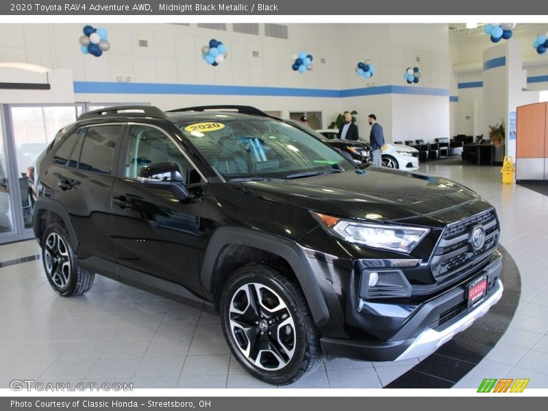 Midnight Black Metallic / Black 2020 Toyota RAV4 Adventure AWD