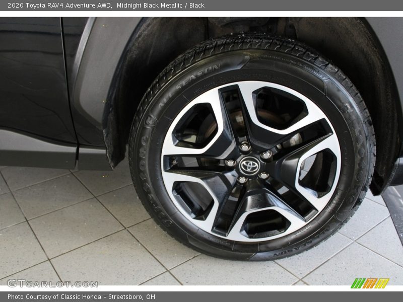 Midnight Black Metallic / Black 2020 Toyota RAV4 Adventure AWD