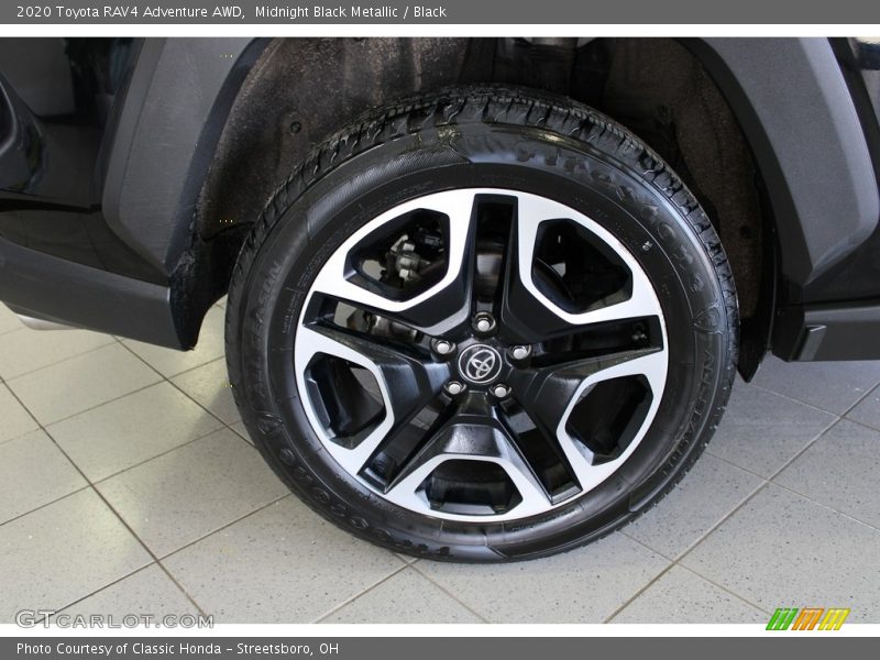 Midnight Black Metallic / Black 2020 Toyota RAV4 Adventure AWD