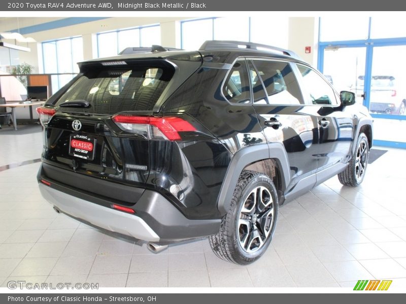 Midnight Black Metallic / Black 2020 Toyota RAV4 Adventure AWD