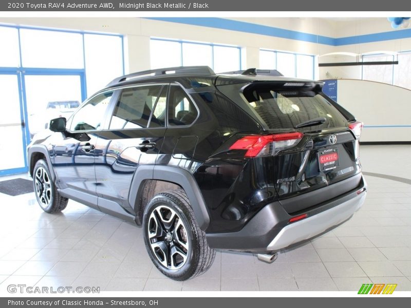 Midnight Black Metallic / Black 2020 Toyota RAV4 Adventure AWD