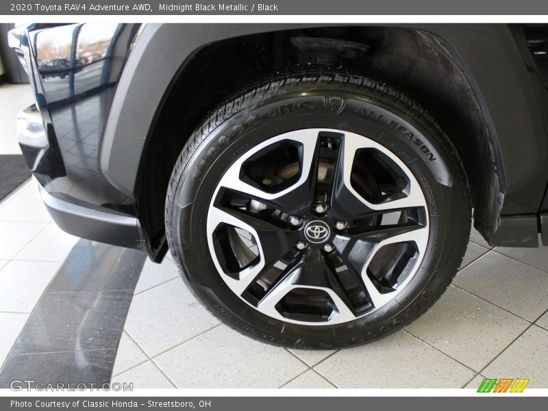 Midnight Black Metallic / Black 2020 Toyota RAV4 Adventure AWD