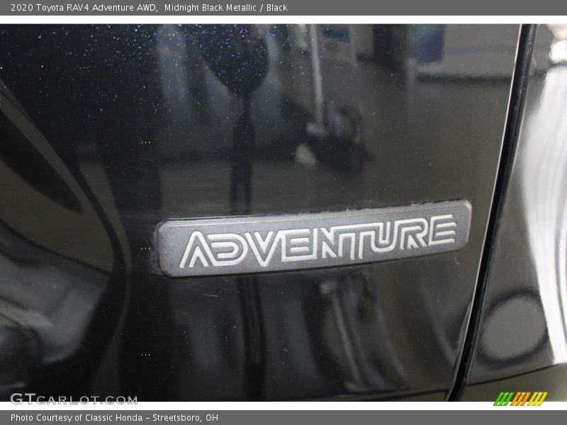 Midnight Black Metallic / Black 2020 Toyota RAV4 Adventure AWD