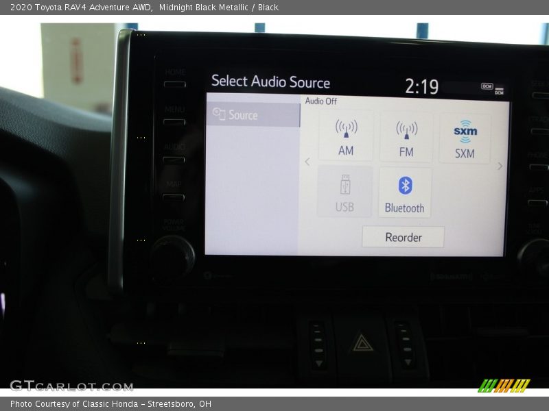 Midnight Black Metallic / Black 2020 Toyota RAV4 Adventure AWD
