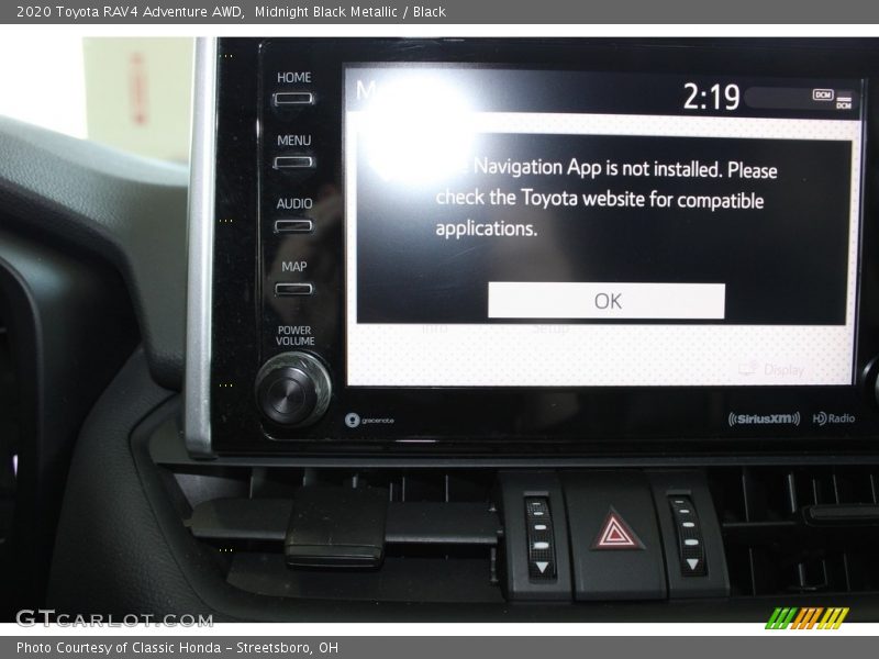 Midnight Black Metallic / Black 2020 Toyota RAV4 Adventure AWD