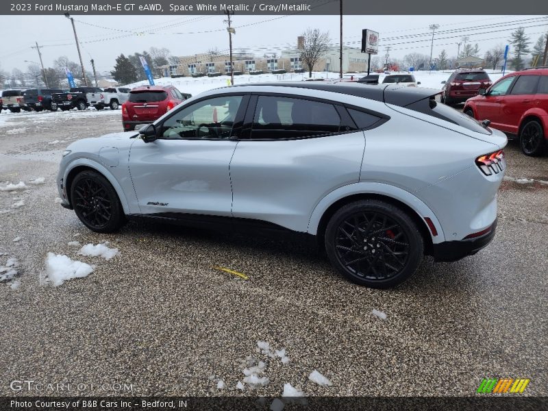 Space White Metallic / Gray/Metallic 2023 Ford Mustang Mach-E GT eAWD