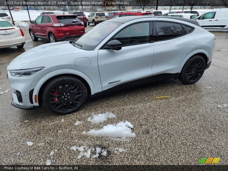  2023 Mustang Mach-E GT eAWD Space White Metallic