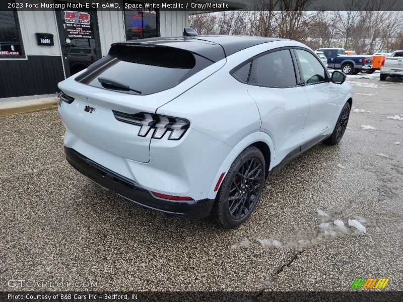  2023 Mustang Mach-E GT eAWD Space White Metallic