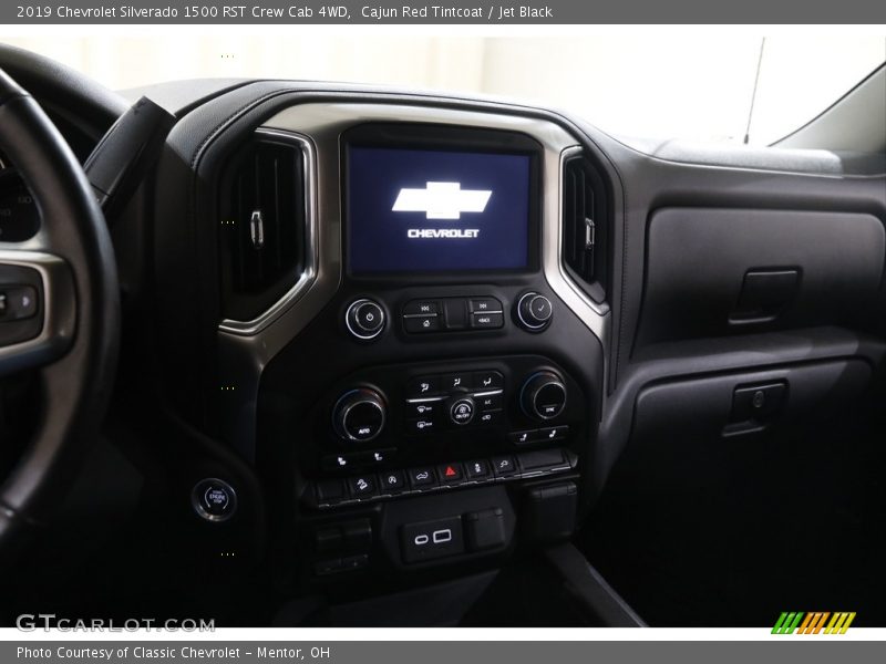 Cajun Red Tintcoat / Jet Black 2019 Chevrolet Silverado 1500 RST Crew Cab 4WD