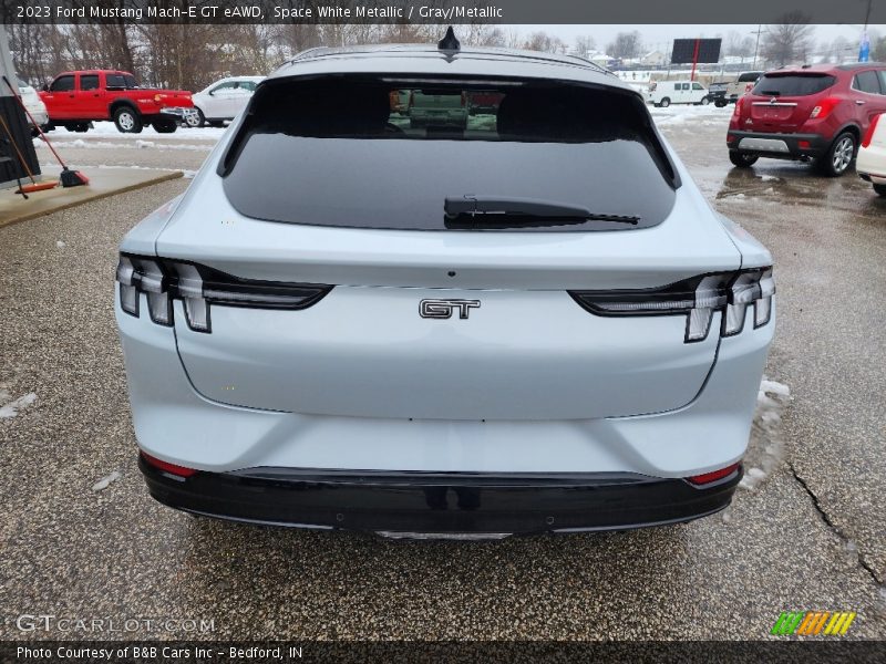  2023 Mustang Mach-E GT eAWD Space White Metallic