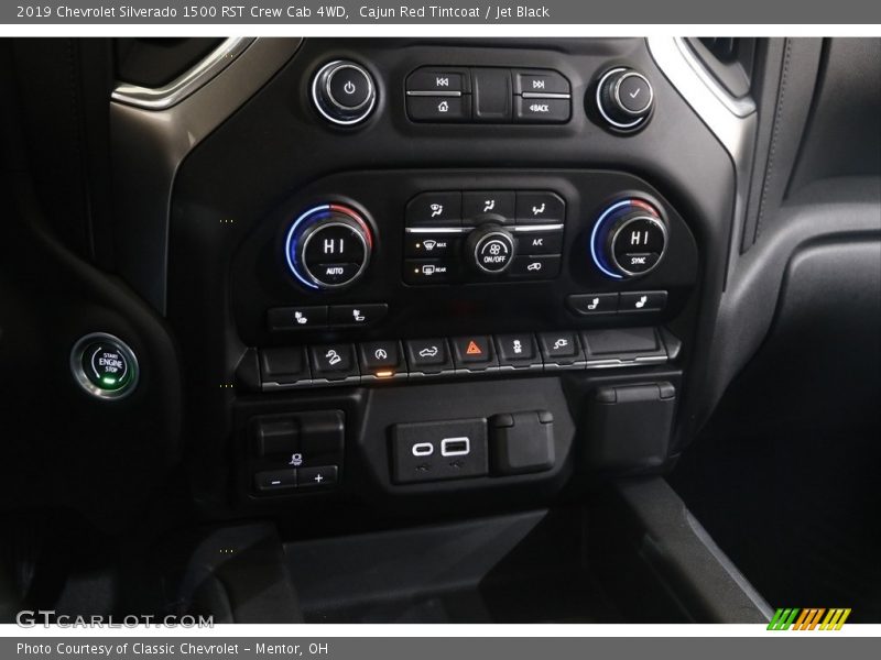 Cajun Red Tintcoat / Jet Black 2019 Chevrolet Silverado 1500 RST Crew Cab 4WD