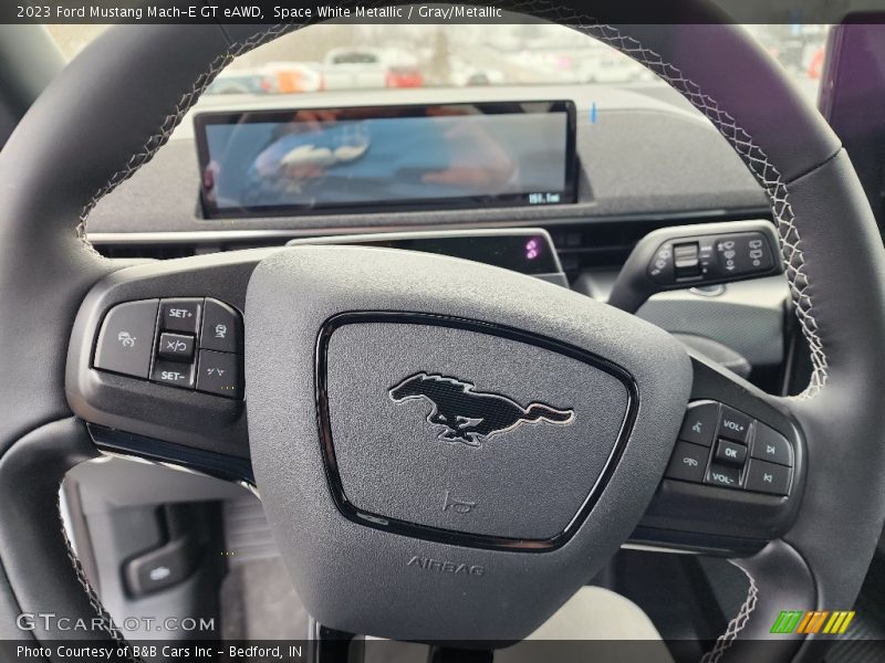  2023 Mustang Mach-E GT eAWD Steering Wheel