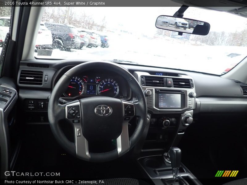 Super White / Graphite 2016 Toyota 4Runner SR5 4x4