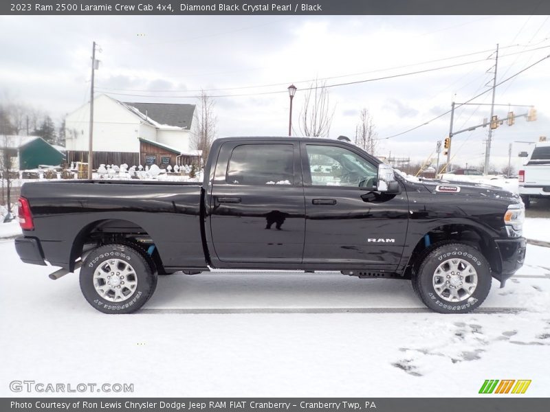  2023 2500 Laramie Crew Cab 4x4 Diamond Black Crystal Pearl