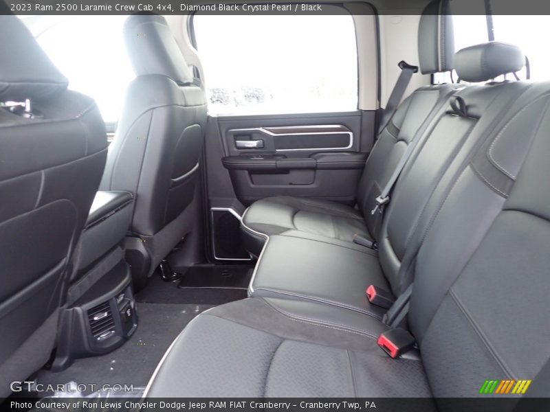 Rear Seat of 2023 2500 Laramie Crew Cab 4x4