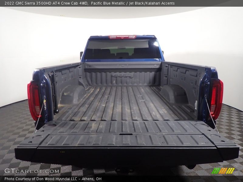 Pacific Blue Metallic / Jet Black/Kalahari Accents 2022 GMC Sierra 3500HD AT4 Crew Cab 4WD