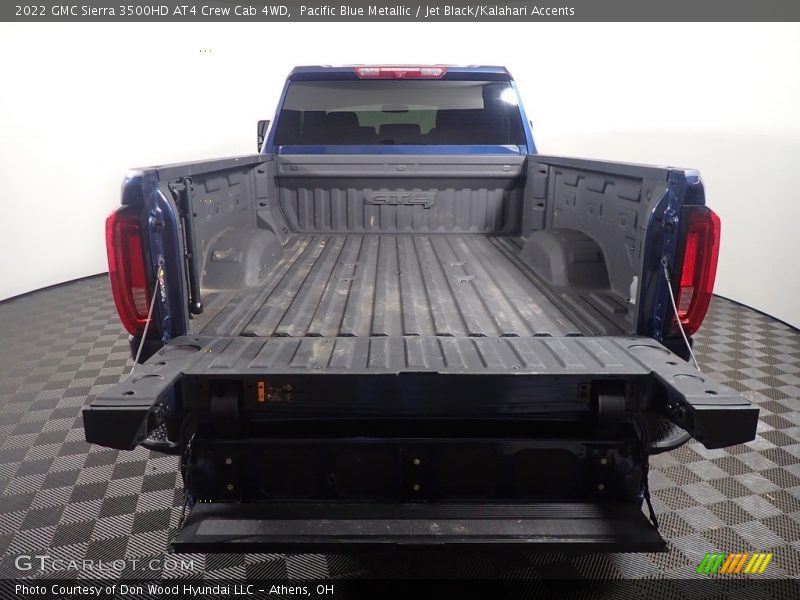 Pacific Blue Metallic / Jet Black/Kalahari Accents 2022 GMC Sierra 3500HD AT4 Crew Cab 4WD