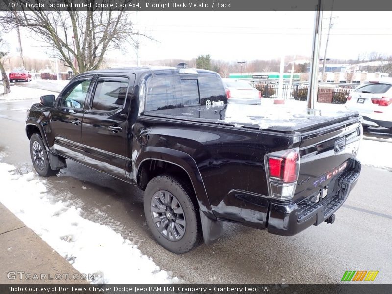 Midnight Black Metallic / Black 2022 Toyota Tacoma Limited Double Cab 4x4