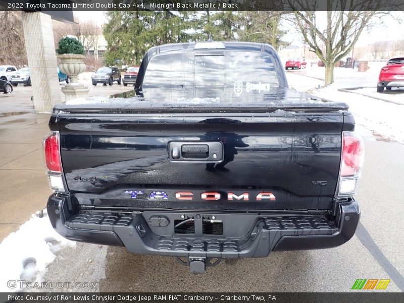 Midnight Black Metallic / Black 2022 Toyota Tacoma Limited Double Cab 4x4