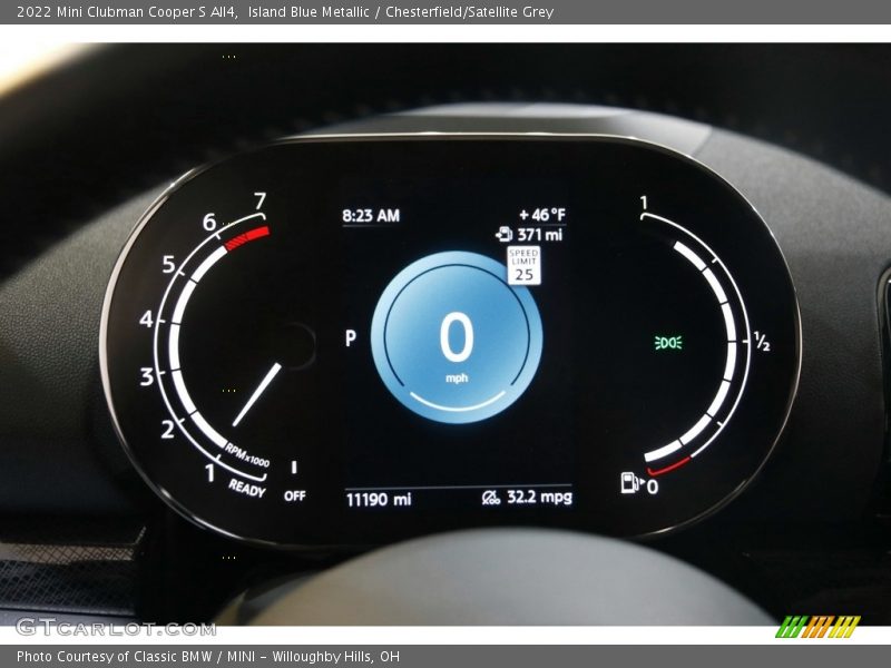  2022 Clubman Cooper S All4 Cooper S All4 Gauges