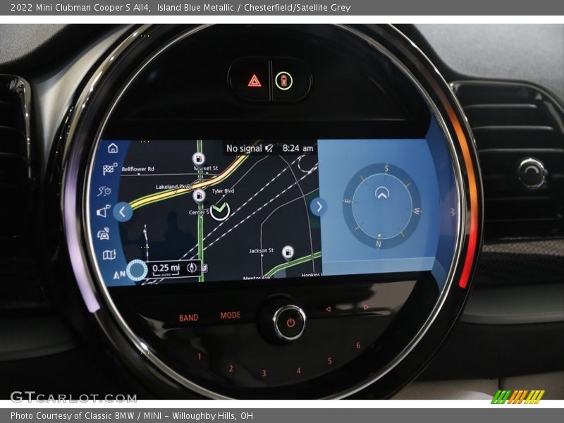 Navigation of 2022 Clubman Cooper S All4