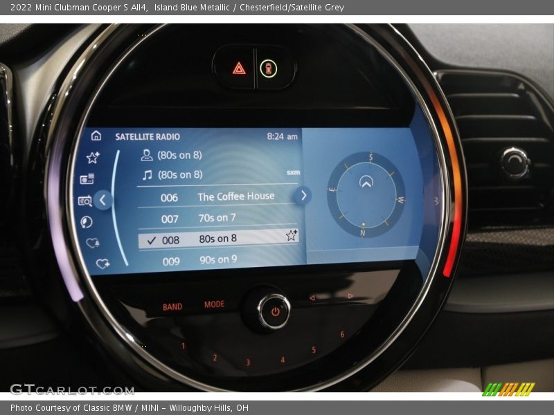 Controls of 2022 Clubman Cooper S All4