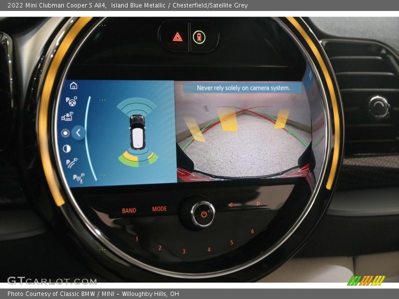 Controls of 2022 Clubman Cooper S All4