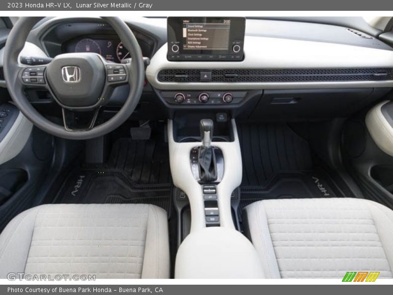  2023 HR-V LX Gray Interior