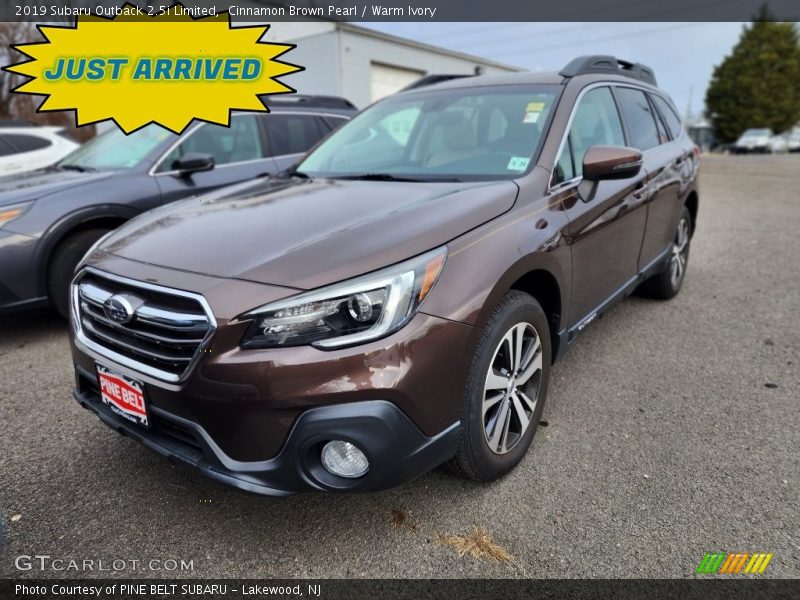 Cinnamon Brown Pearl / Warm Ivory 2019 Subaru Outback 2.5i Limited